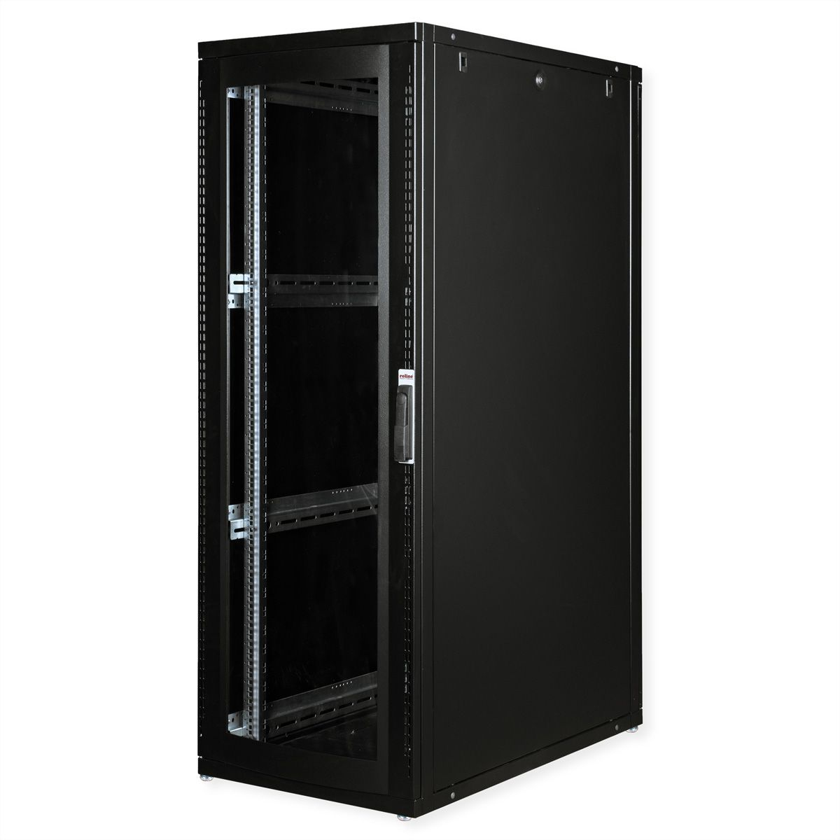 ROLINE Pro - Schrank Netzwerkschrank - RAL 9005, Jet Black - 36U - 25.4/48.3 cm (10/19)
