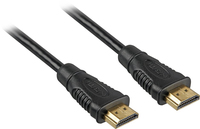 PremiumCord HDMI A - HDMI A - 3m - 3 m - HDMI Typ A (Standard) - HDMI Typ A (Standard) - 10,2 Gbit/s - Schwarz