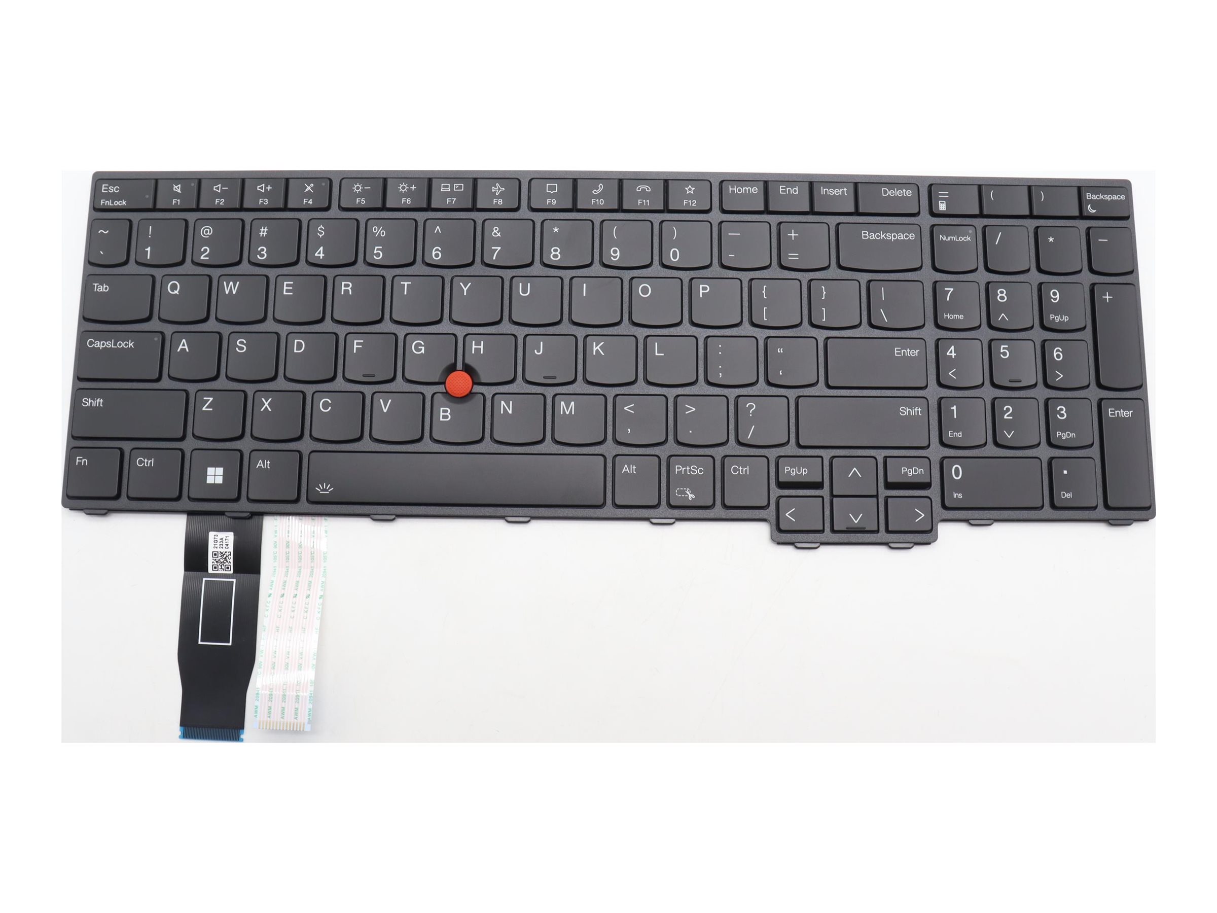 Lenovo Ersatztastatur Notebook - mit Trackpoint - hinterleuchtet