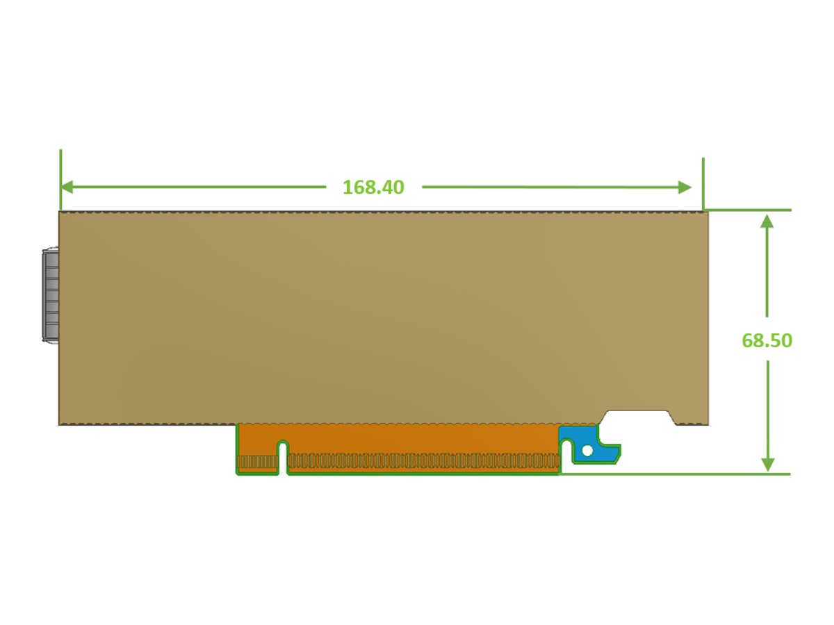 NVIDIA ConnectX-8 C8180 - Netzwerkadapter - PCIe 6.0 x16