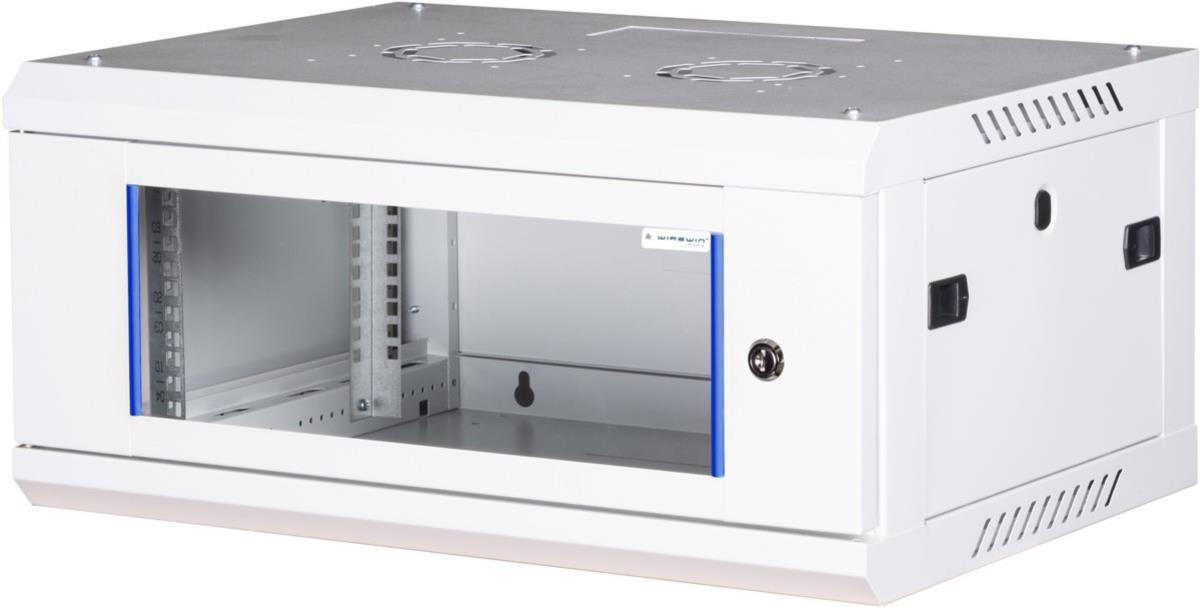 Wirewin 19 Wandschrank einteilig Pro 3rd Generation 600x600mm hellgrau