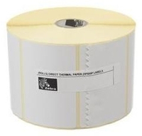 Zebra Label, Paper, 53x30mm, Direct Thermal, Z-PERFORM 1000D, Uncoated, Permanent Adhesive, 25mm Core, EAZIPRICE. 2140/Roll