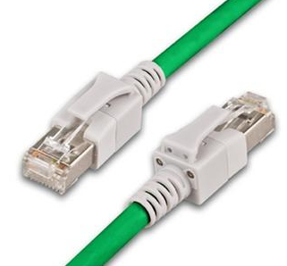 Wirewin PKL-PIMF-KAT6A c�ble de r�seau Vert 1 m Cat6a S/FTP (S-STP) Rond