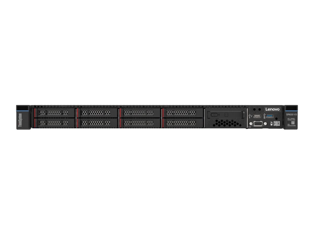 Lenovo ThinkSystem SR630 V3 serveur Rack (1 U) Intel Xeon Gold 6526Y 2,8 GHz 32 Go DDR5-SDRAM 1100 W