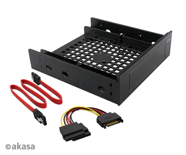Akasa AK-HDA-12 parte carcasa de ordenador Estante Funda de disco duro
