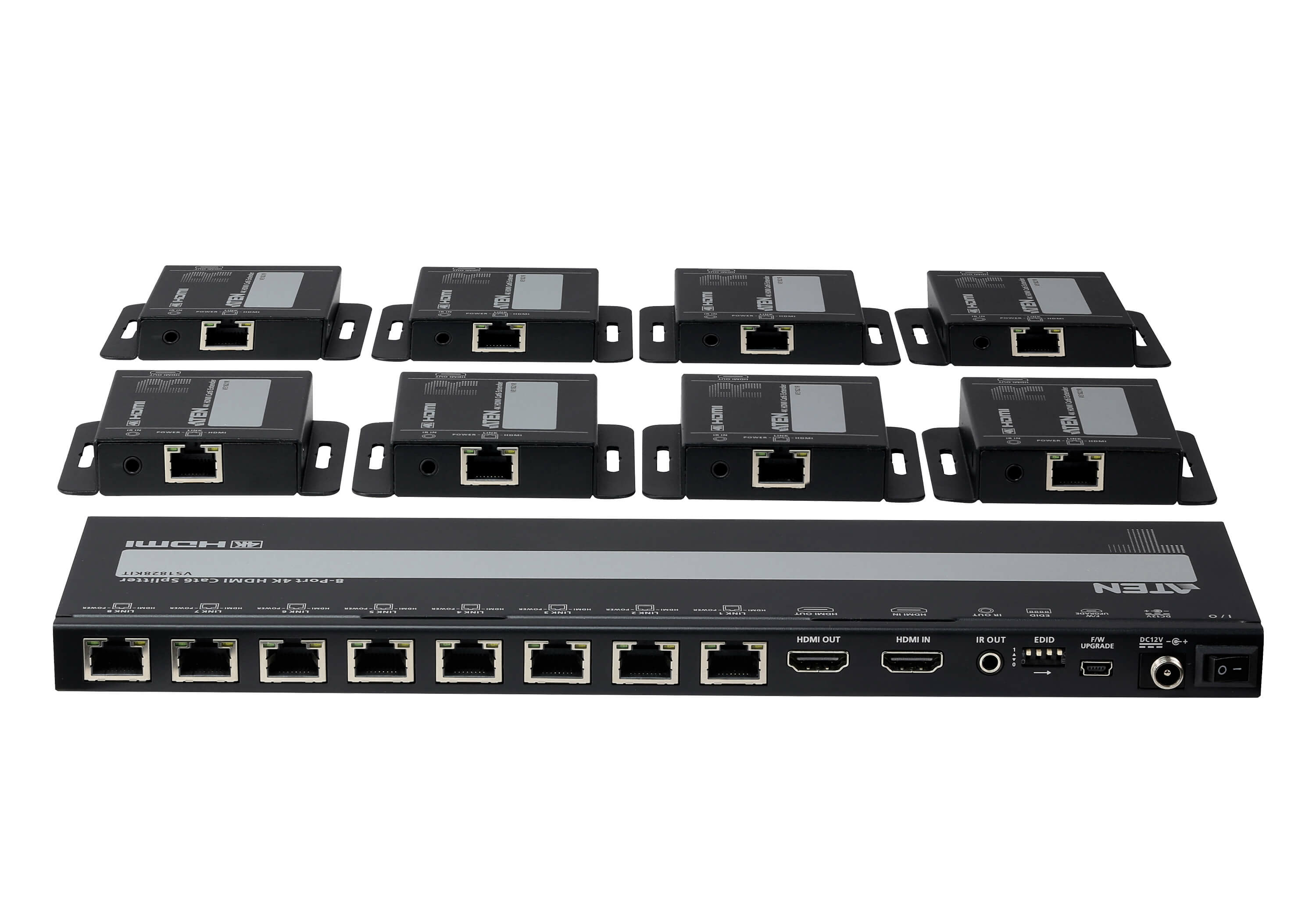 ATEN VS1828KIT - Video-/Audio-Splitter - HDMI