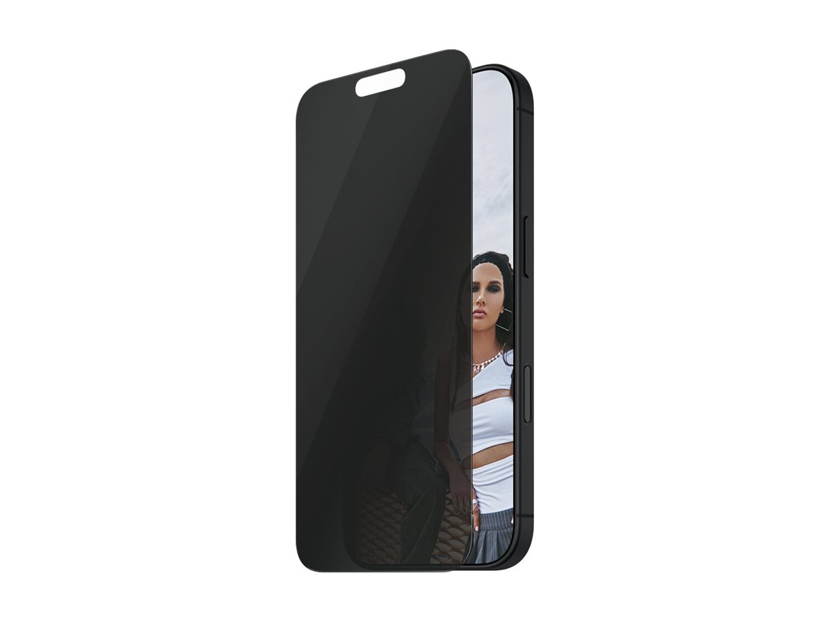 PanzerGlass SAFE. by � 2-Way Privacy Screen Protector iPhone 16 Pro Max | Ultra-Wide Fit Pellicola proteggischermo trasparente Apple 1 pz