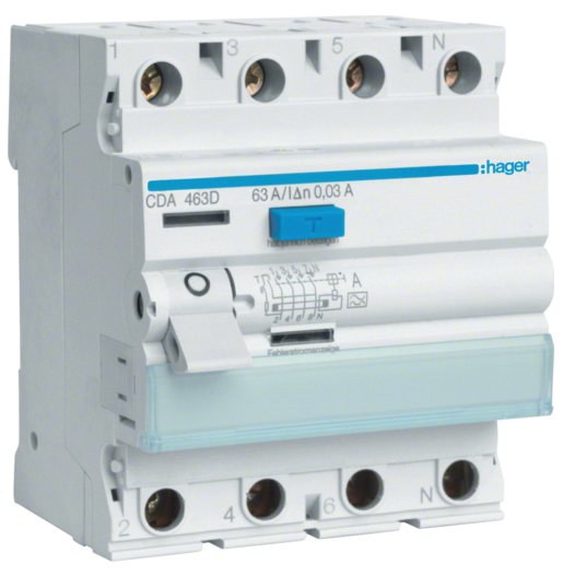 Hager CDA463D coupe-circuits 4