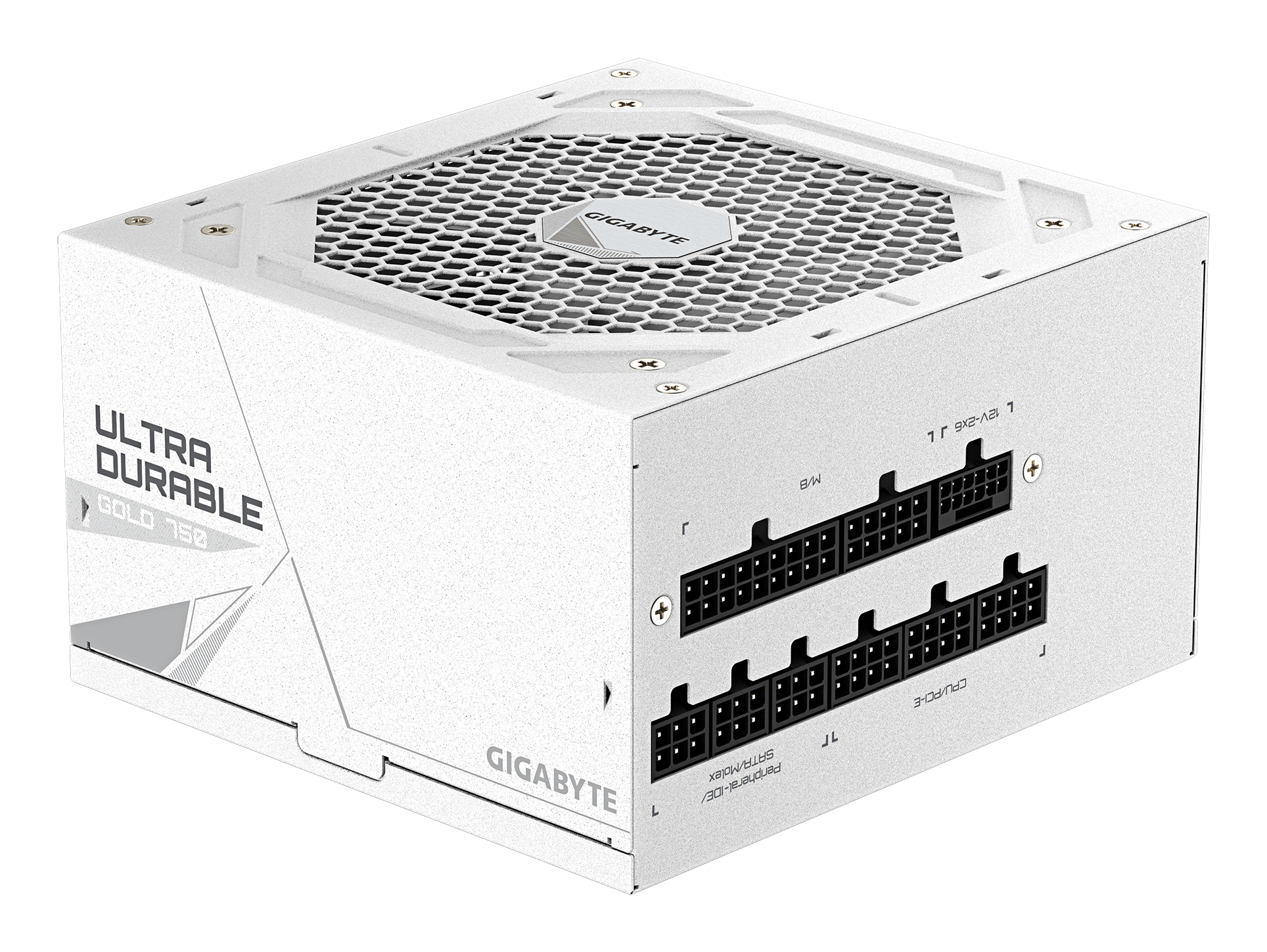 GIGABYTE UD750GM PG5 V2 ICE Fuente de Alimentaci�n PCIe Gen 5.1, 80 PLUS Gold, Dise�o completamente modular, Ventilador de 120 mm, Compatible con ATX 3.1, Enchufe EU