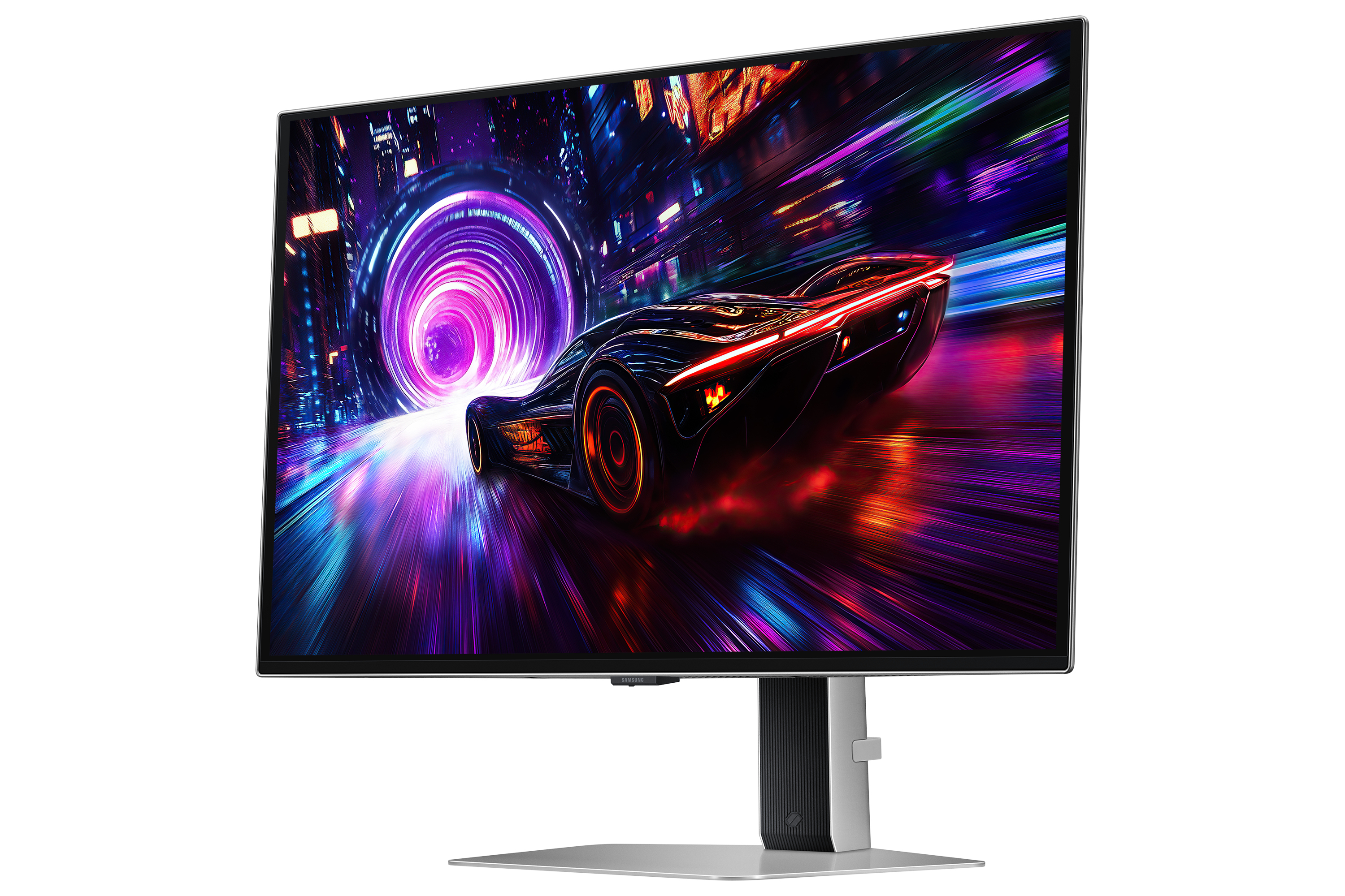 Samsung G81SF pantalla para PC 68,6 cm (27) 3840 x 2160 Pixeles 4K Ultra HD OLED Plata
