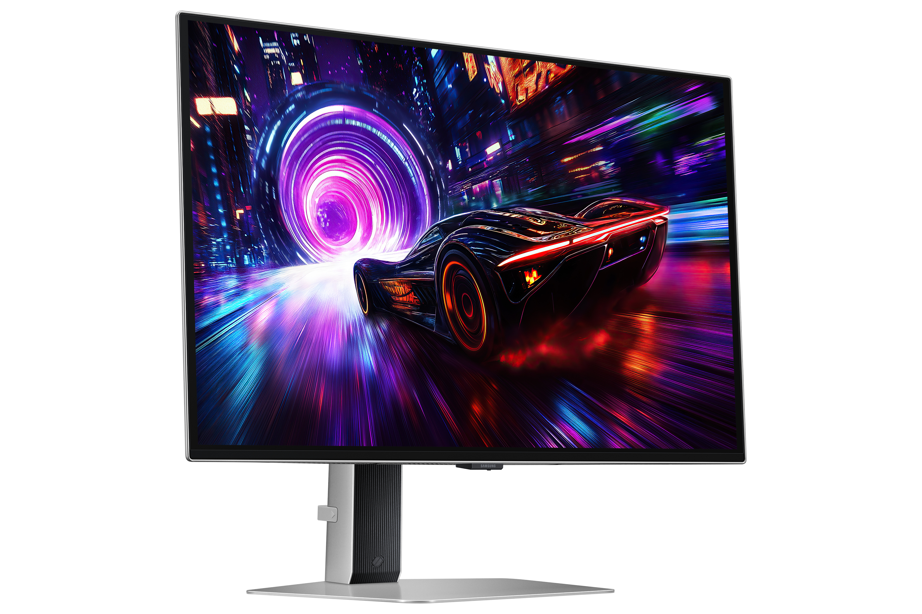 Samsung G81SF pantalla para PC 68,6 cm (27) 3840 x 2160 Pixeles 4K Ultra HD OLED Plata