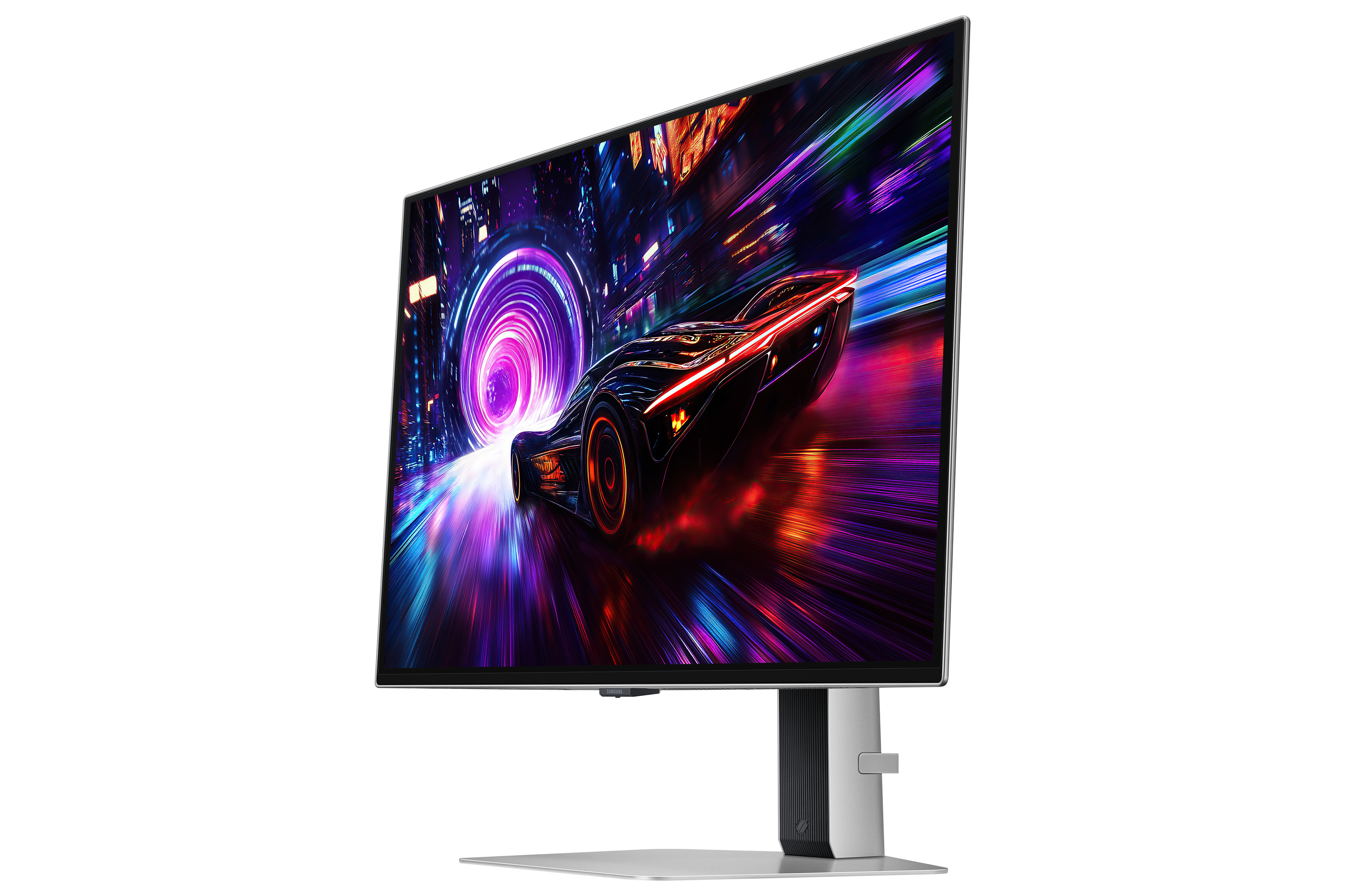 Samsung G81SF pantalla para PC 68,6 cm (27) 3840 x 2160 Pixeles 4K Ultra HD OLED Plata