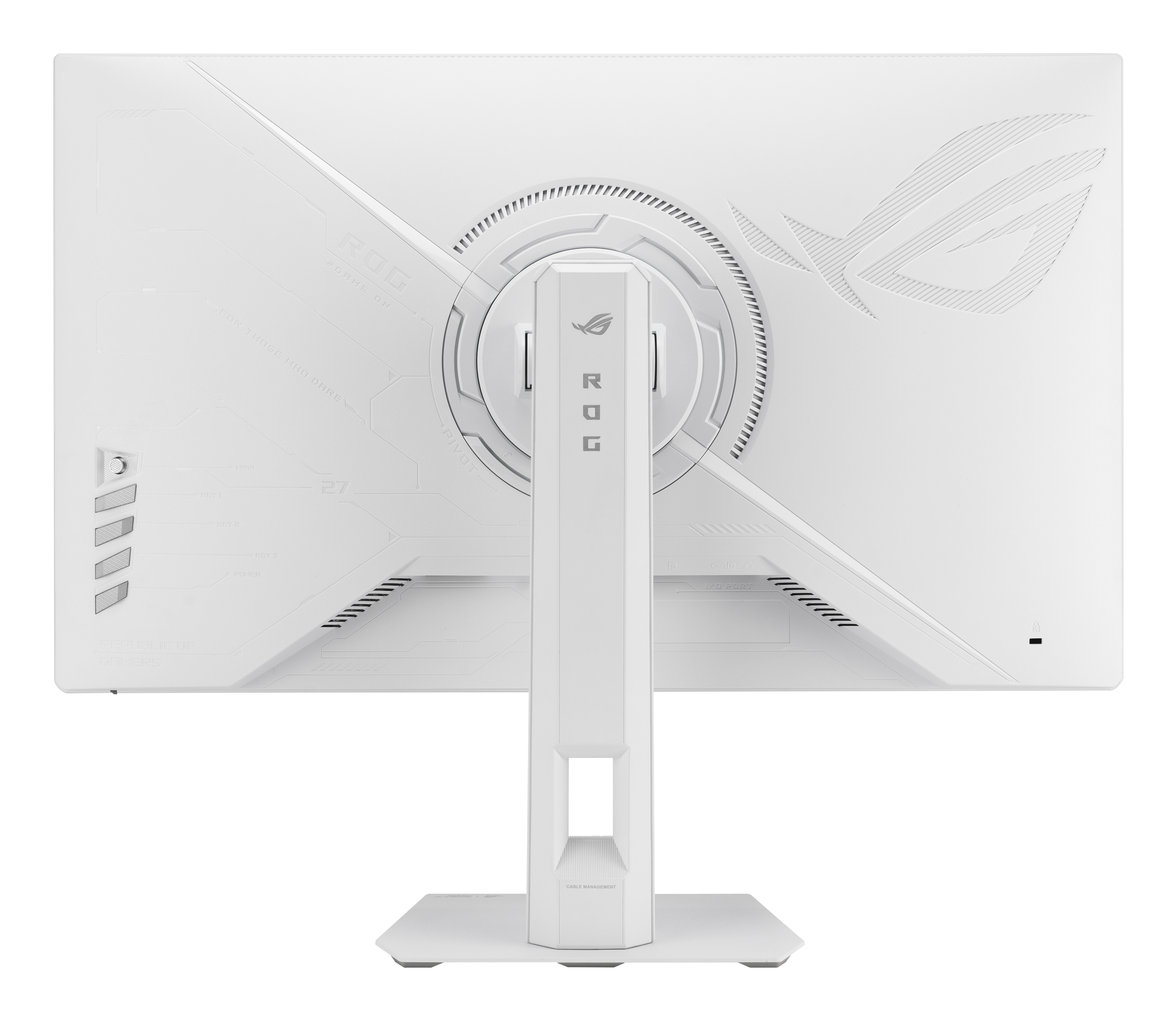 ASUS ROG Strix XG27ACMES-W computer monitor 68.6 cm (27) 2560 x 1440 pixels Wide Quad HD LCD White