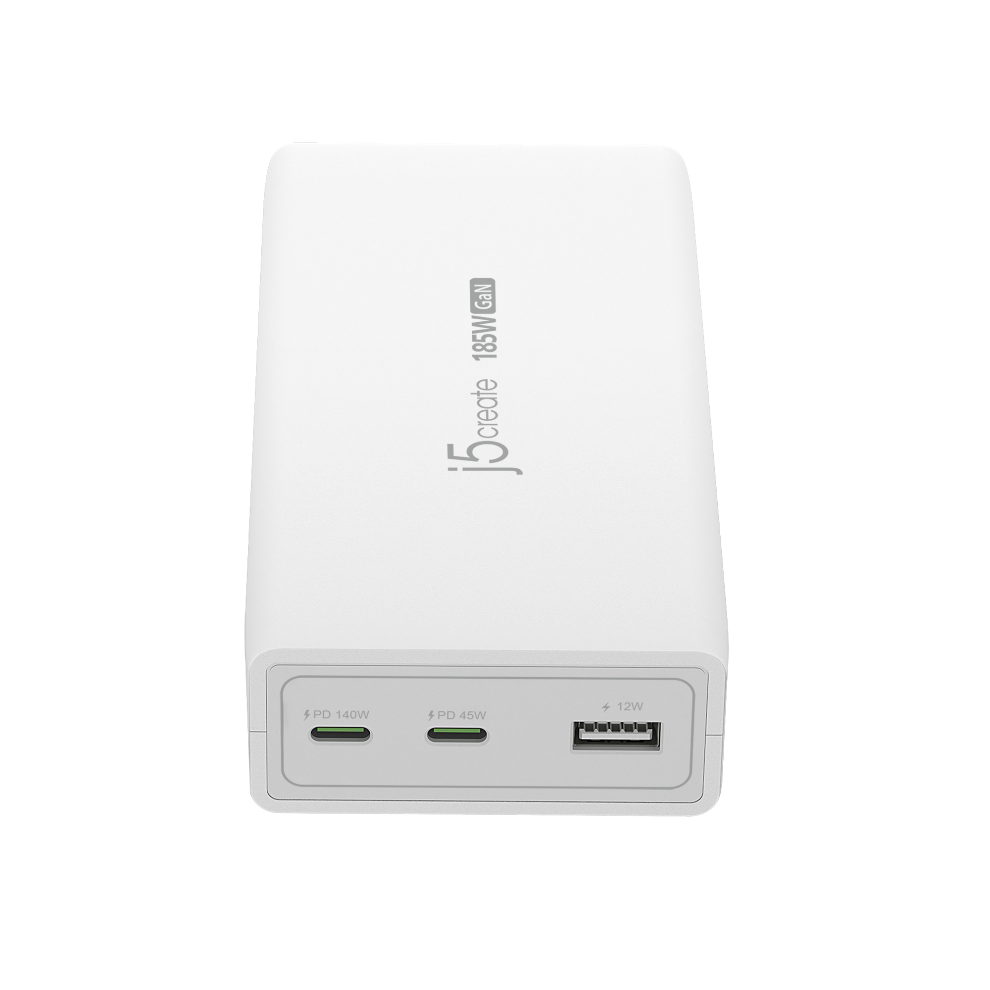 j5create JUP37185W-EN cargador de dispositivo m�vil Universal Blanco Corriente alterna Carga r�pida Interior
