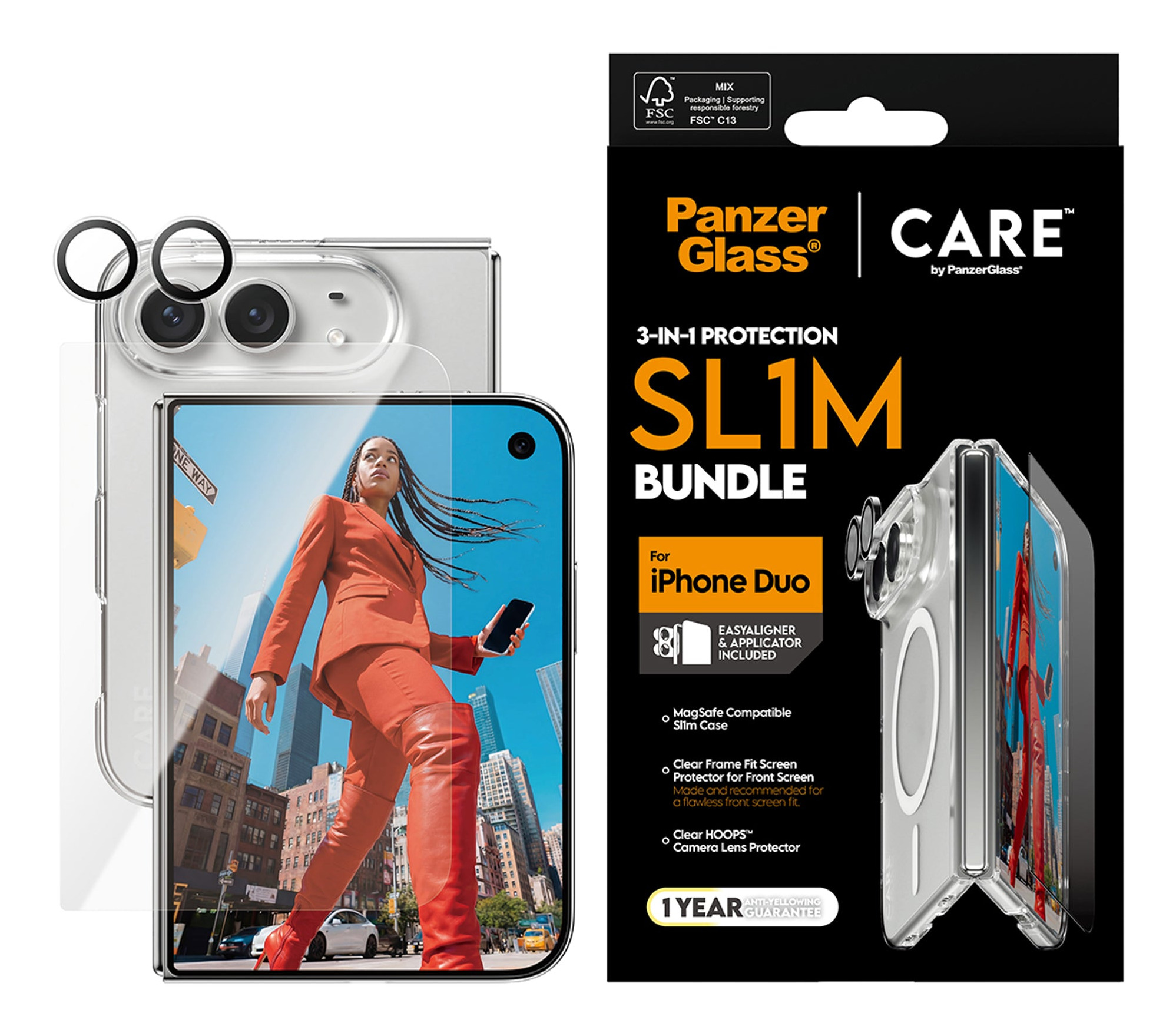 PanzerGlass Care Apple iPhone2026 Fold Bundle