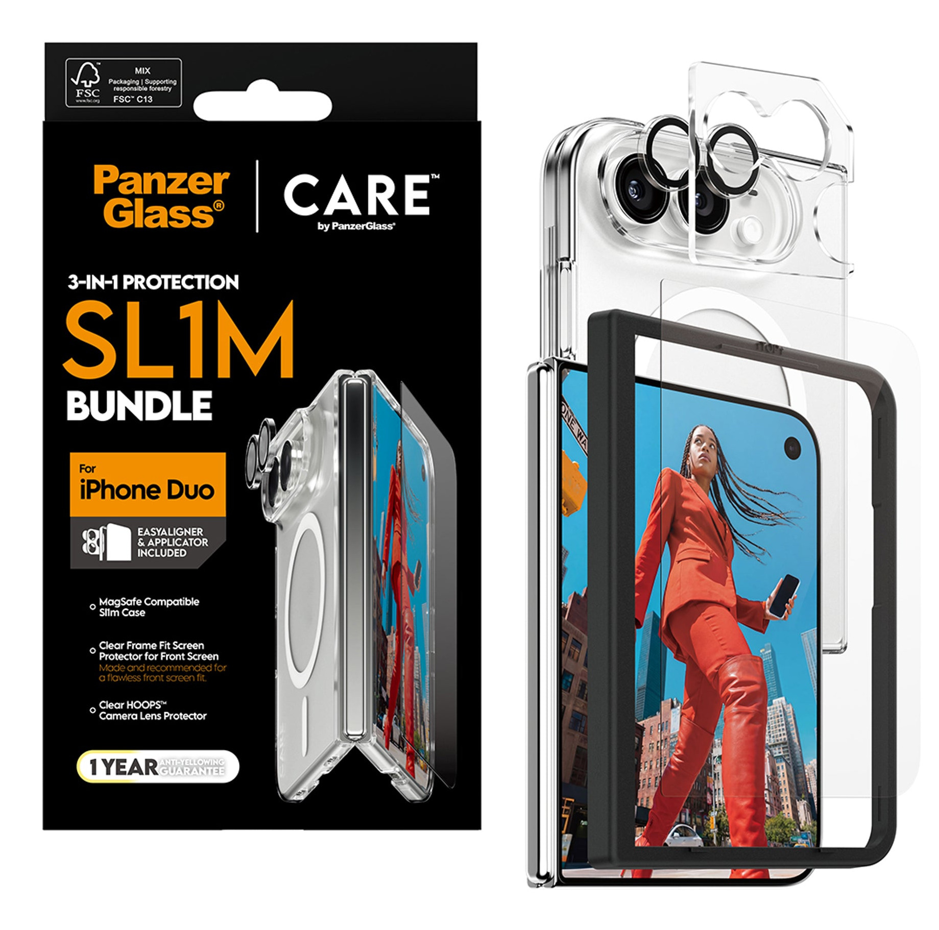 PanzerGlass Care Apple iPhone2026 Fold Bundle