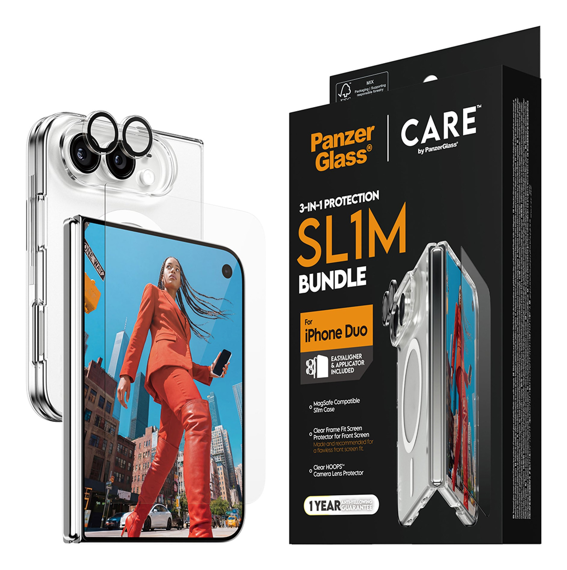 PanzerGlass Care Apple iPhone2026 Fold Bundle