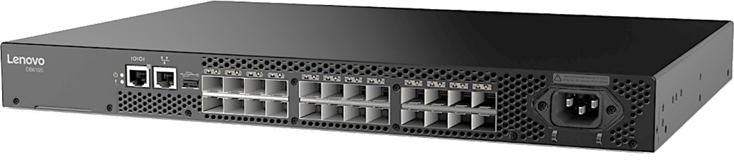 Lenovo DB610S G�r� Gigabit Ethernet (10/100/1000) 1U Noir
