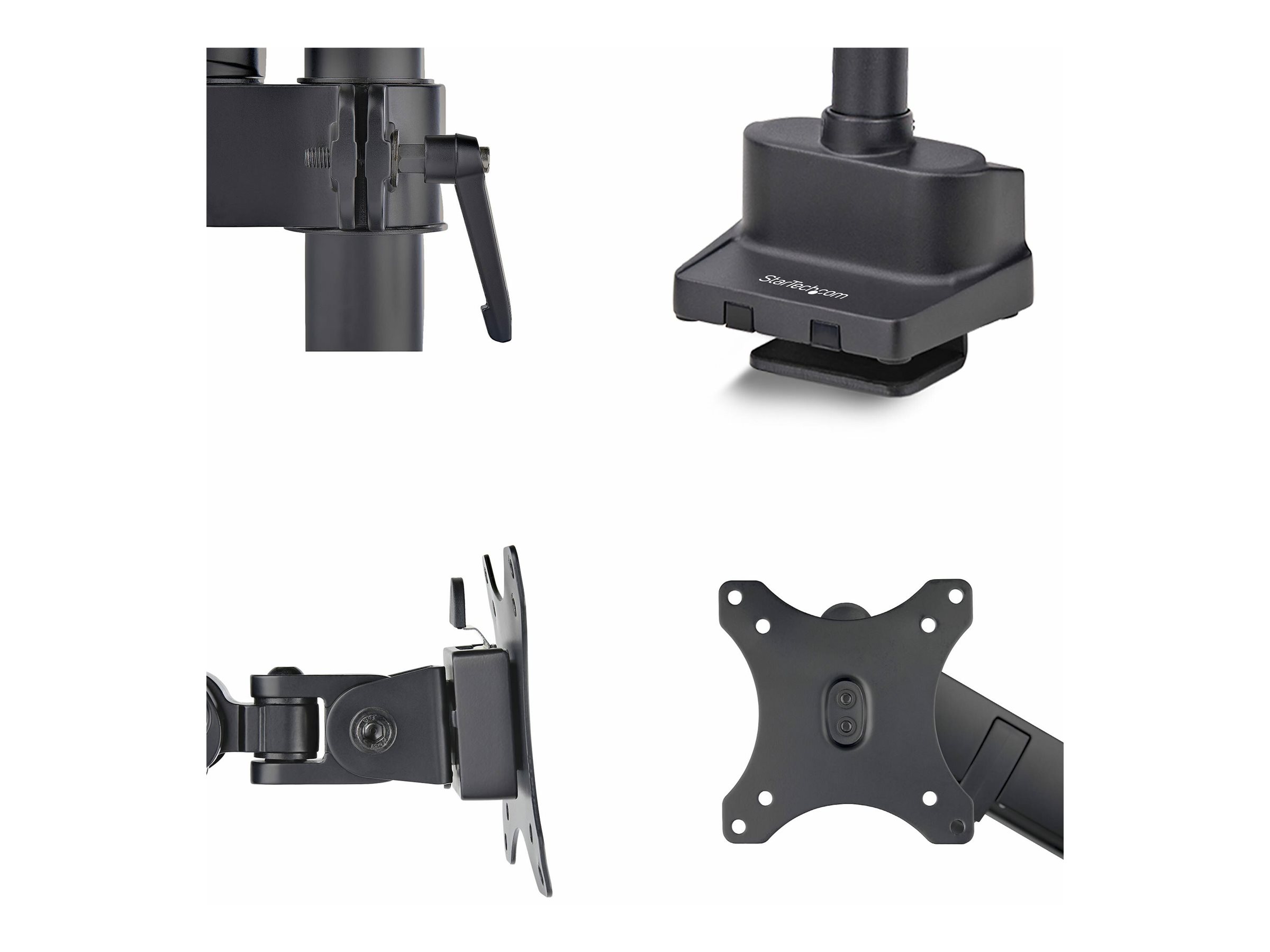 StarTech.com ARMPIVOT2 support d�cran plat pour bureau 101,6 cm (40) Noir