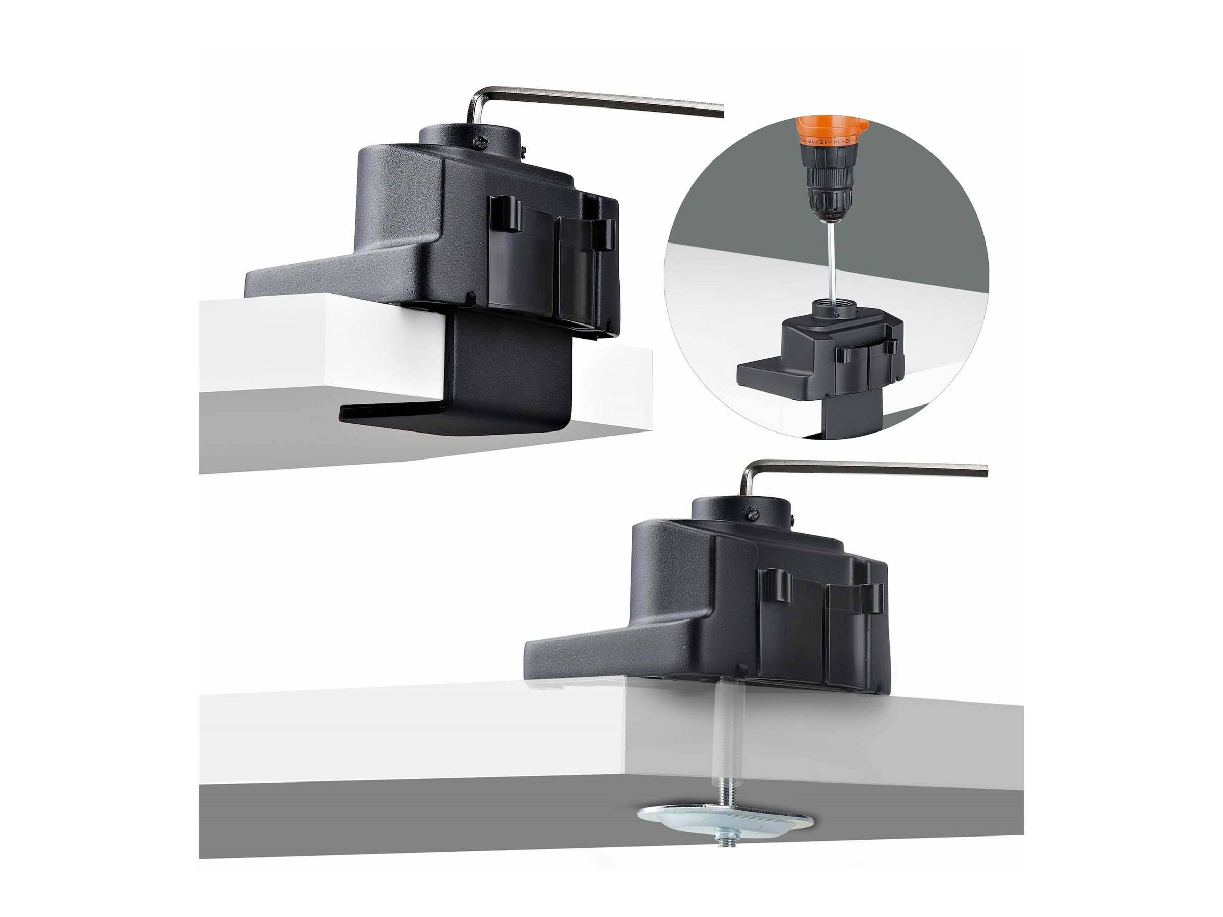 StarTech.com ARMPIVOT2 support d�cran plat pour bureau 101,6 cm (40) Noir