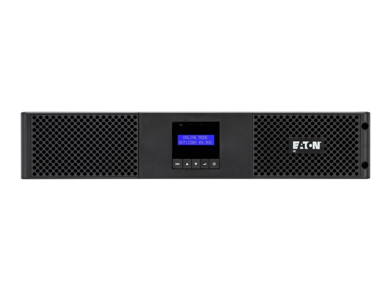 Eaton 9E - USV (in Rack montierbar/extern) - Wechselstrom 200/220/230/240 V - 1800 Watt - 2000 VA - 1-phasig - 6 x Batterie - Bleis�ure - 7 Ah - RS-232, USB - Ausgangsanschl�sse: 6 - 2U - 48.3 cm (19)