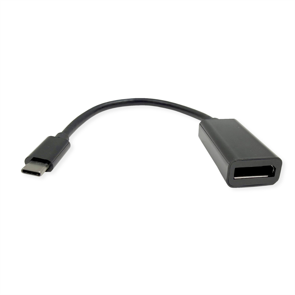 ROLINE Kabeladapter USB-C->DP ST/BU 8K60