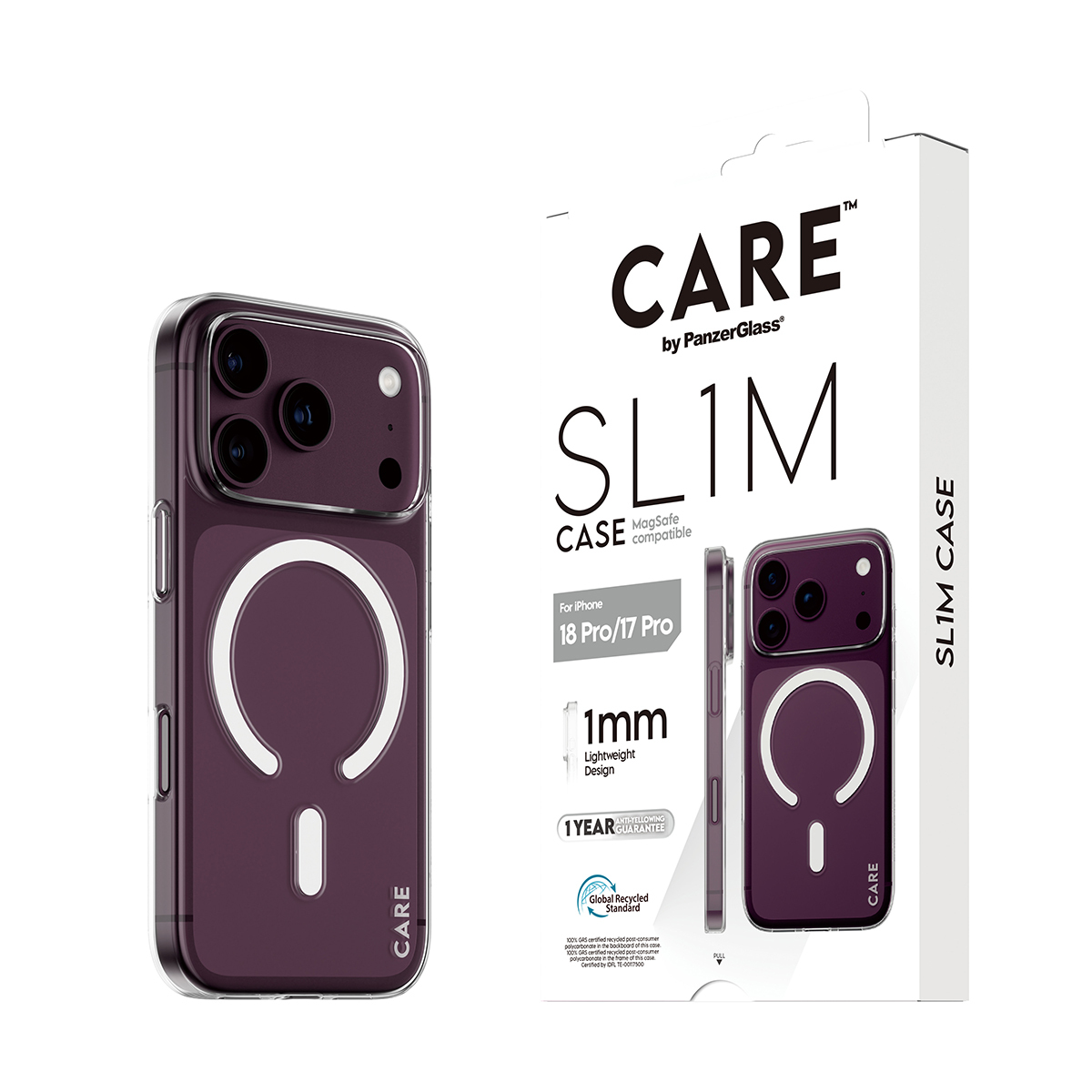 PanzerGlass CARE by PanzerGlass SL1M - Schutzabdeckung f�r Mobiltelefon