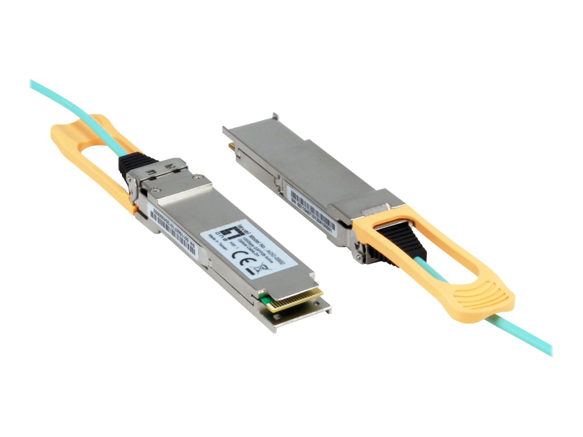 LevelOne AOC-0501 module �metteur-r�cepteur de r�seau Fibre optique 103100 Mbit/s QSFP28 850 nm