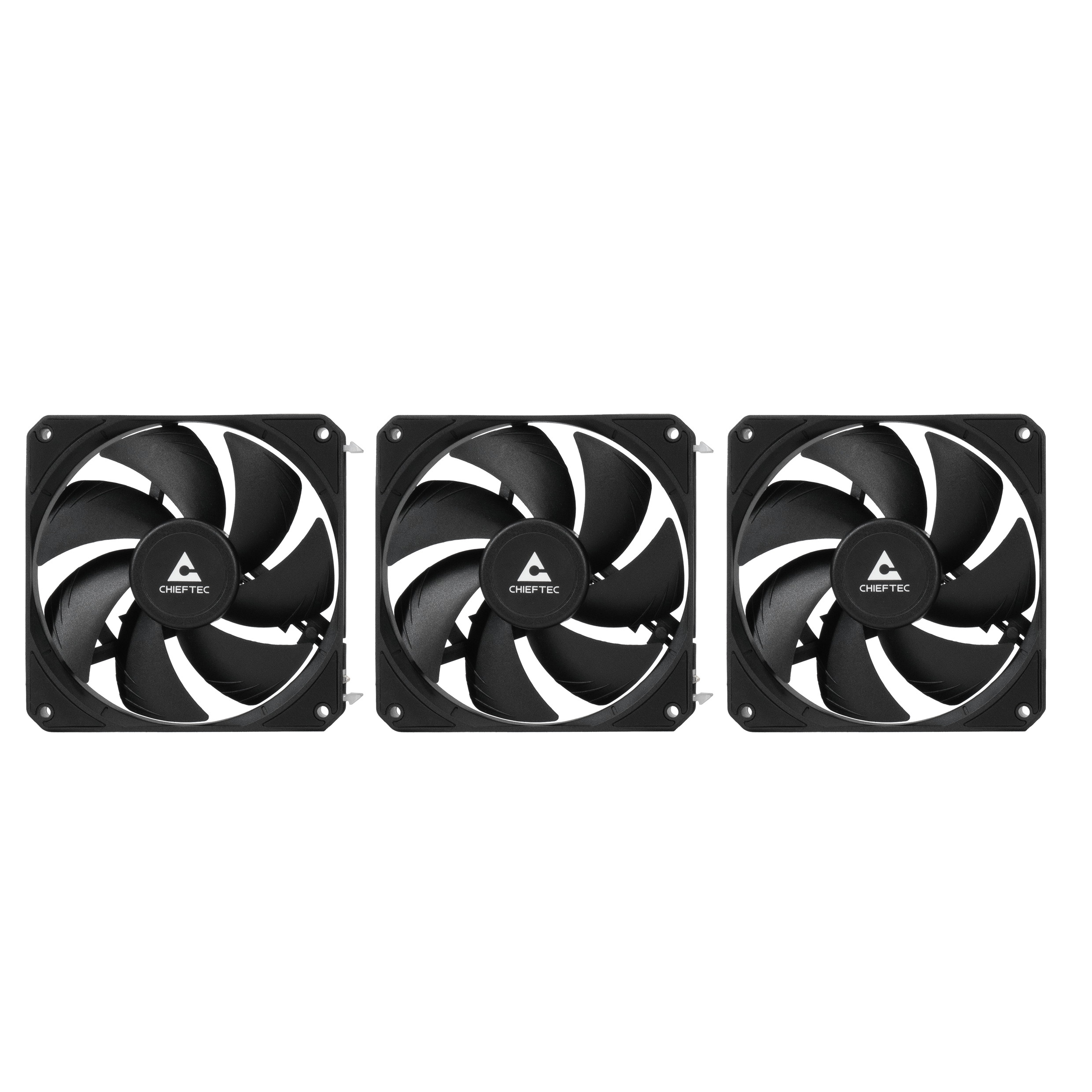 Chieftec CLC-360-VRM-BLK computer cooling system Computer case All-in-one liquid cooler 12 cm Black