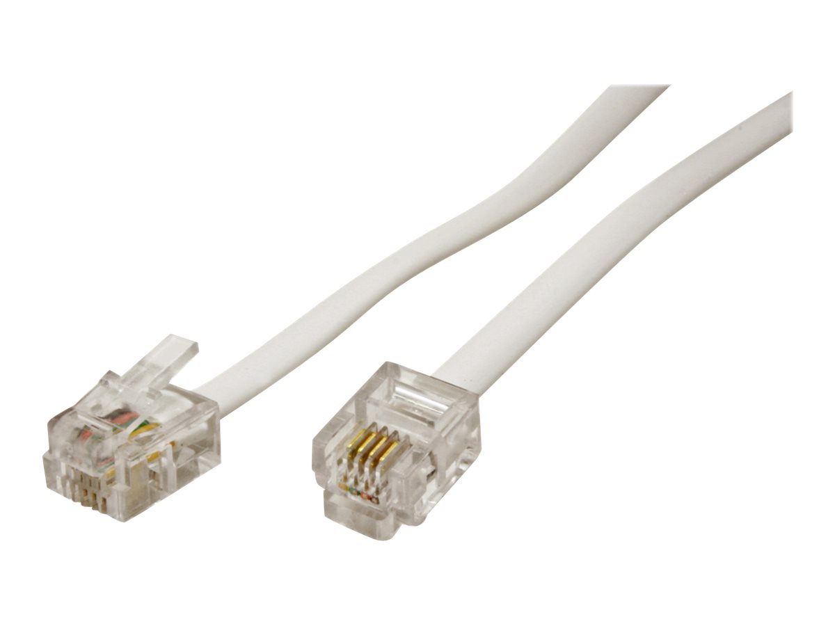 Câble UTP RJ45 15m blanc PROFILE