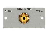 Kindermann Modulares Faceplate-Snap-In - RCA