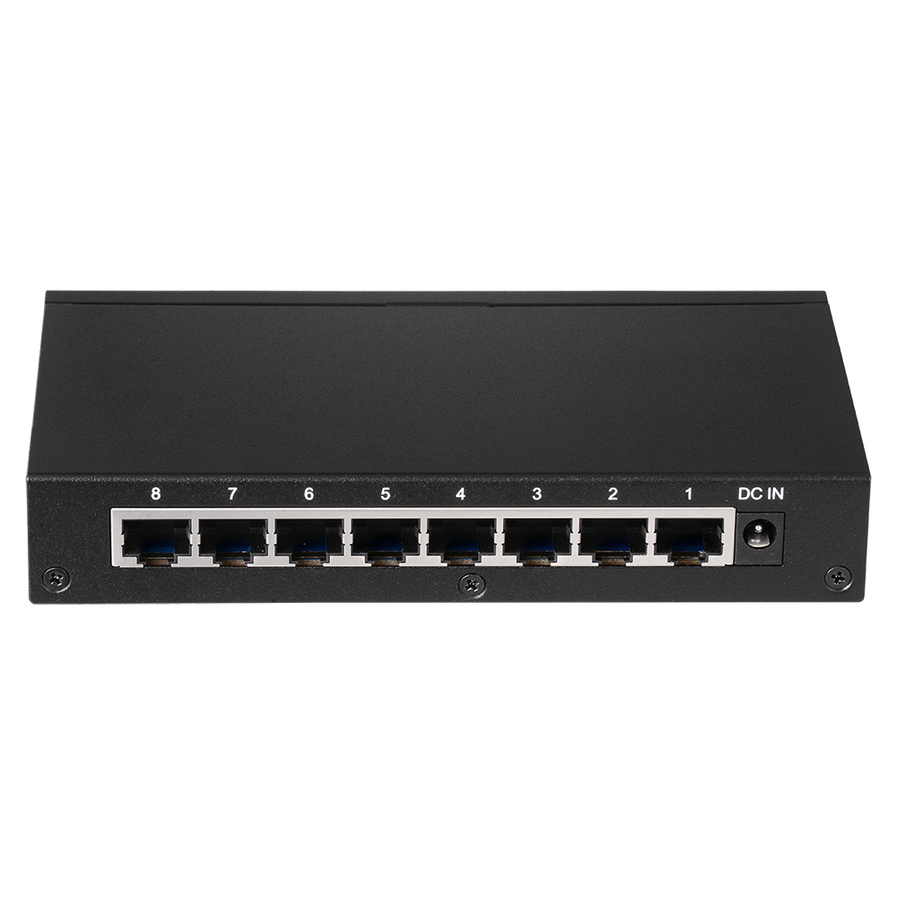 Edimax GS-1008E V2 commutateur r�seau Non-g�r� Gigabit Ethernet (10/100/1000) Noir