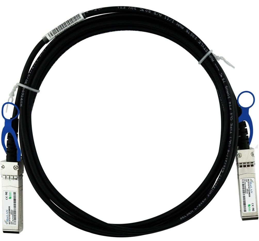 BlueOptics Ubiquiti Networks UACC-DAC-SFP28-3M kompatibles BlueLAN DAC SFP28