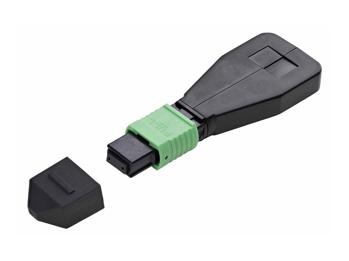 StarTech.com Adaptador Bucle Invertido MPO-8 Monomodo 9/125 MPO/MTP Hembra - Probador Bucle Invertido MPO/MTP Hembra - Probador de Conector MPO/MTP-APC de Fibra �ptica