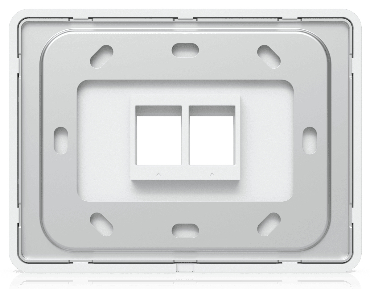Ubiquiti Unifi - Wandplatte - universeller malbarer Keystone - einfach - 2 Module (Packung mit 4)