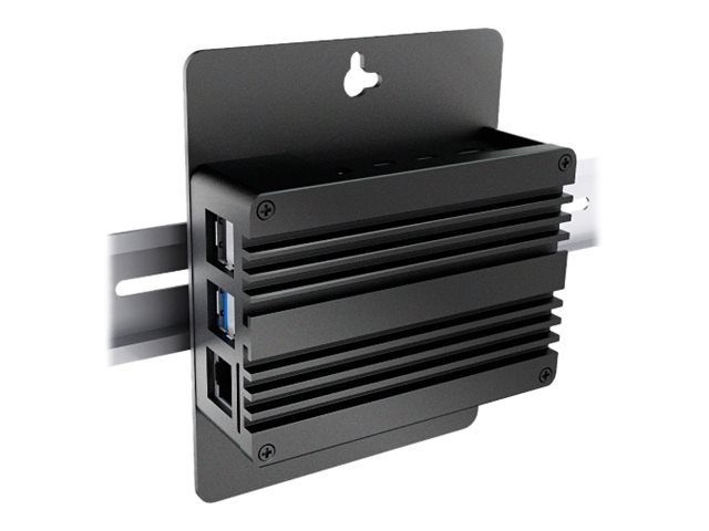 Akasa Pi-4 - Hlle - eloxiertes Aluminium - Schwarz