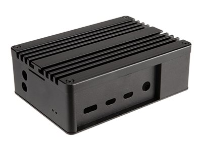 Akasa Pi-4 - Hlle - eloxiertes Aluminium - Schwarz
