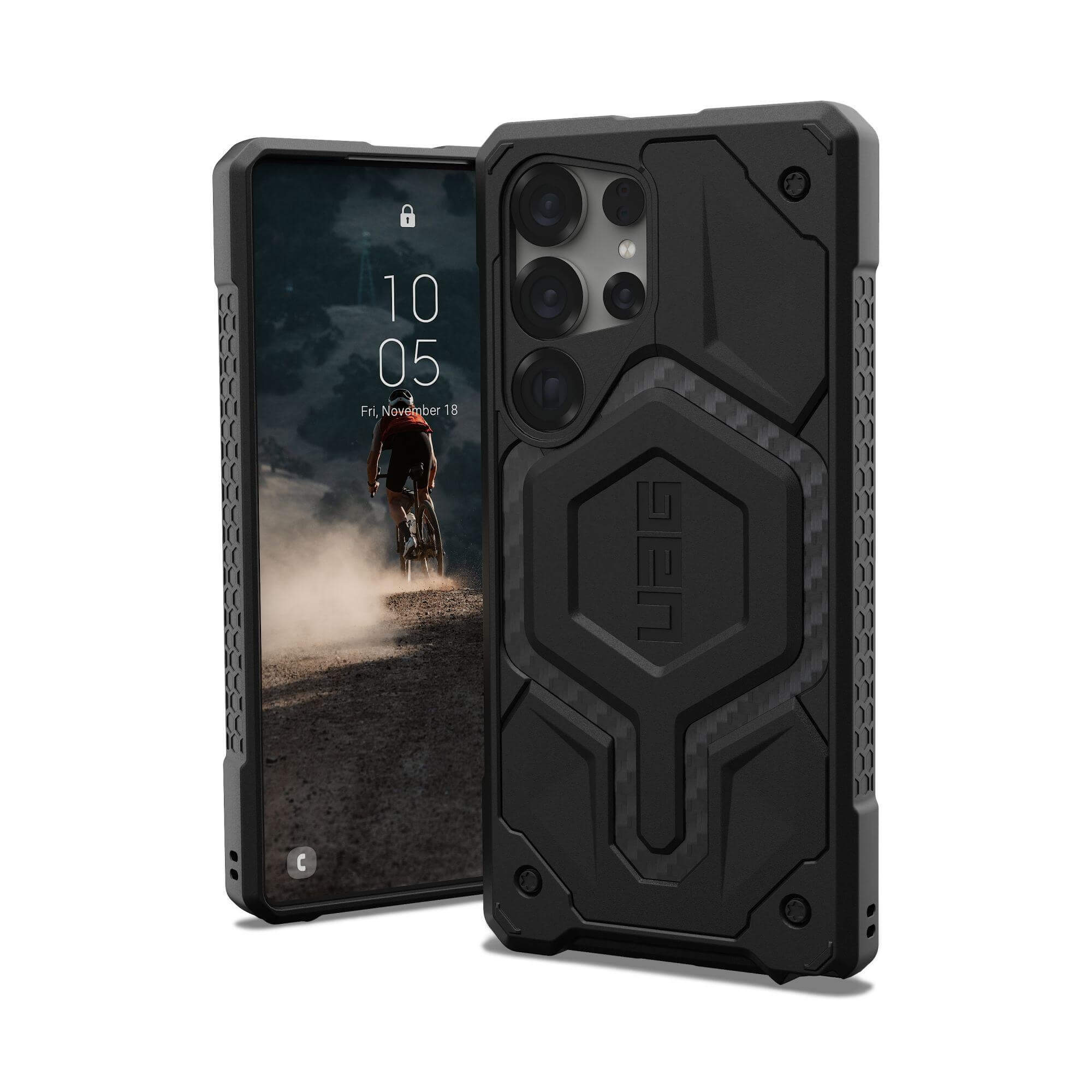 Urban Armor Gear UAG Samsung Harry Monarch Carbon Fiber