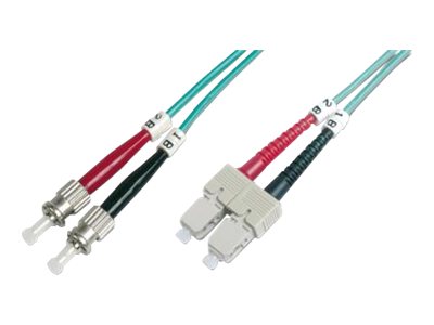 Digitus Fiber Optic Multimode Patch Cord, OM 3, ST / SC