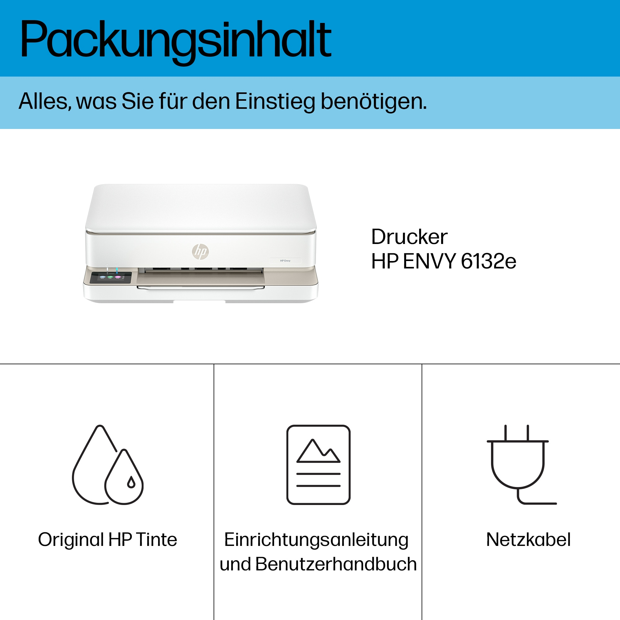 HP ENVY Imprimante tout-en-un 6132e