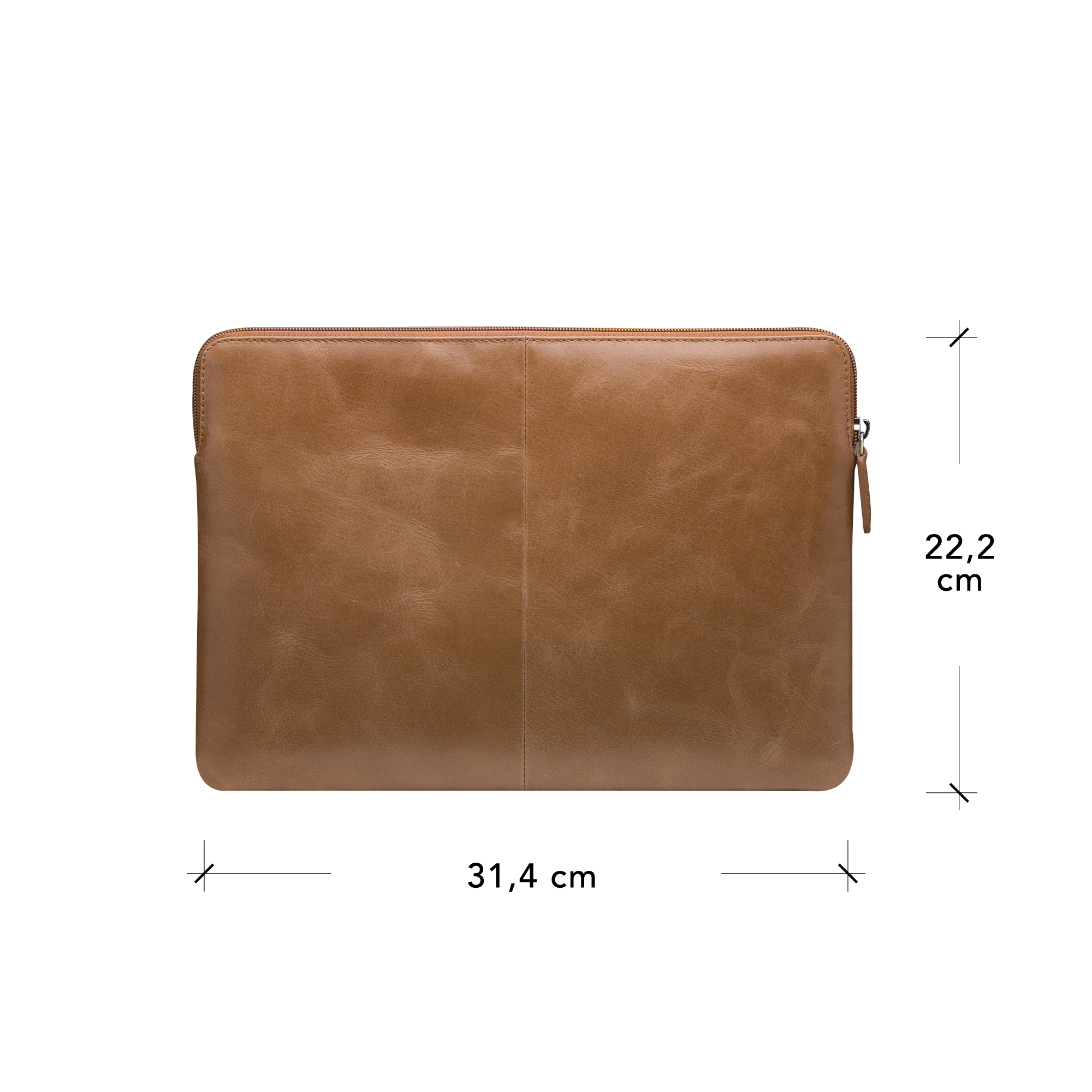 dbramante1928 Skagen Pro 33 cm (13) Custodia a tasca Marrone chiaro