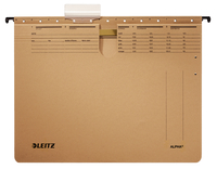 Leitz ALPHA hanging folder A4 Cardboard Brown