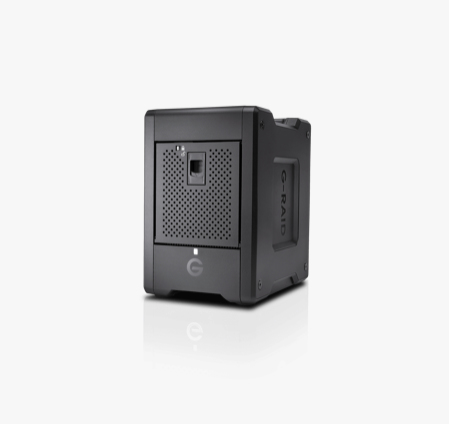 SanDisk Professional G-RAID SHUTTLE 4 - Festplatten-Array - 80 TB - 4 Sch�chte - HDD 20 TB x 4 - Thunderbolt 3, USB 3.1 Gen 2 (extern)