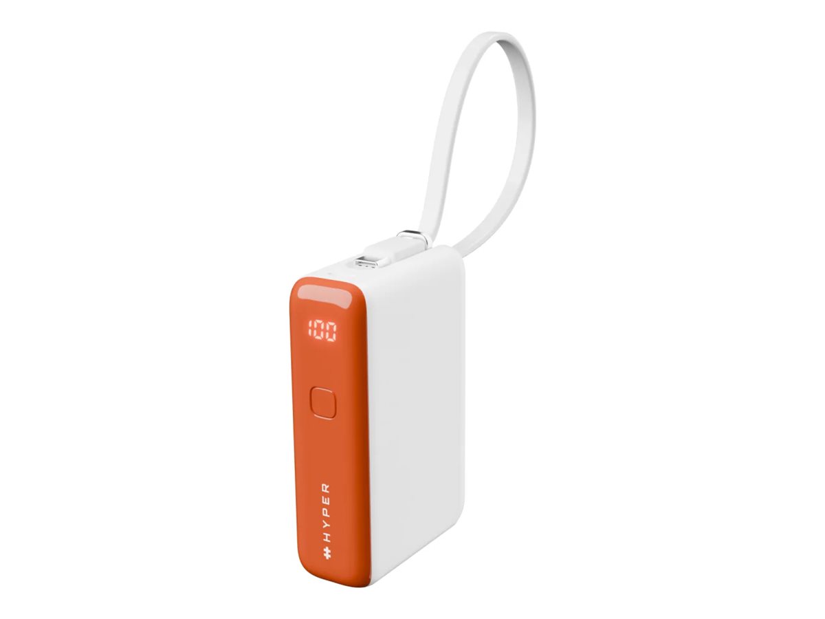 Targus HyperJuice Flex 10K 30W 5000 mAh Bianco, Arancione