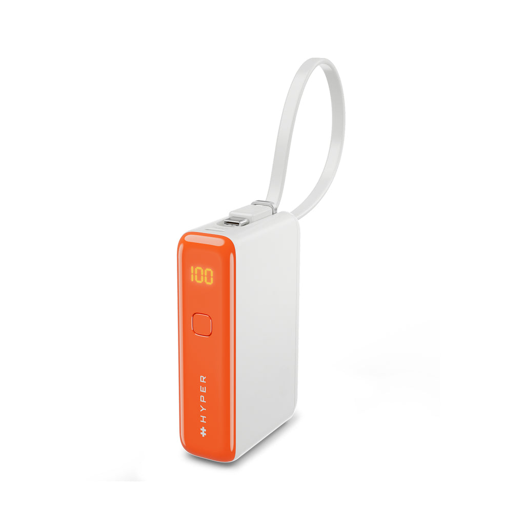 Targus HyperJuice Flex 10K 30W 5000 mAh Bianco, Arancione