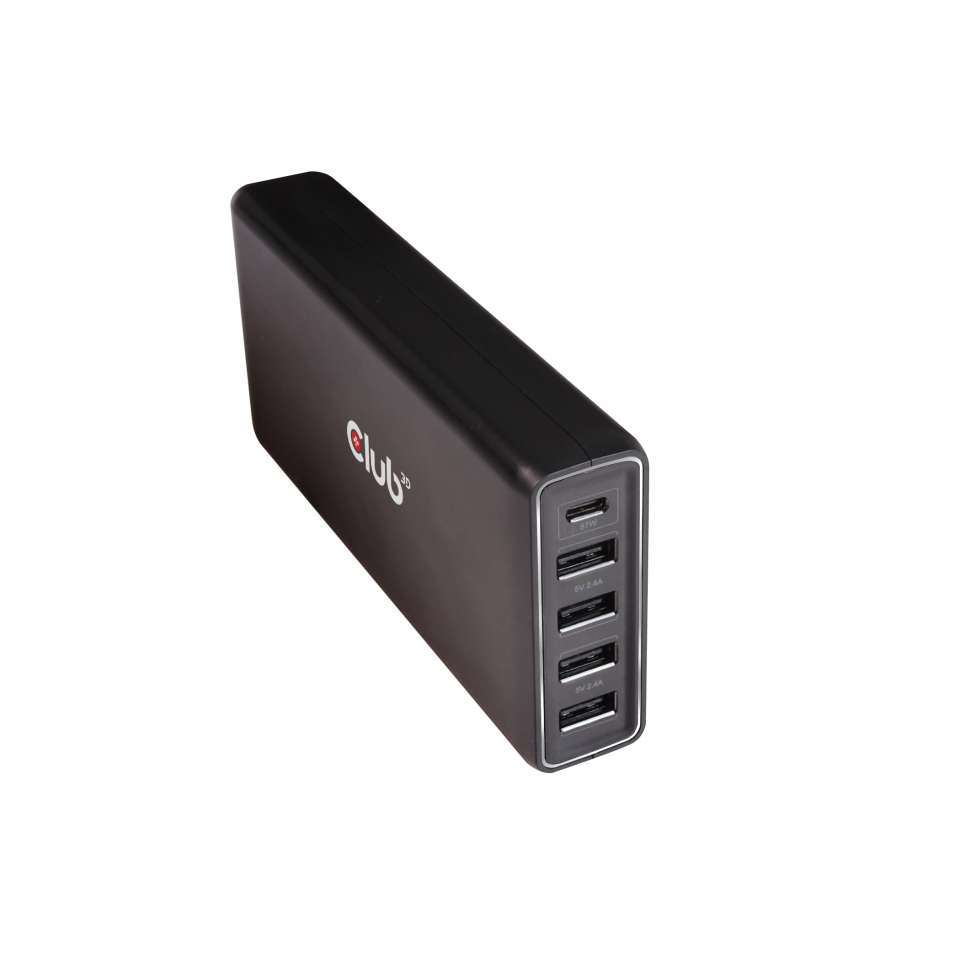 CLUB3D CAC-1903EU cargador de dispositivo m�vil Universal Negro Corriente alterna Interior