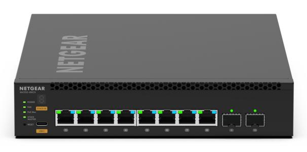 Netgear M4350-8M2V - Switch - L3 - managed - 8 x 2.5GBase-T (PoE ++)