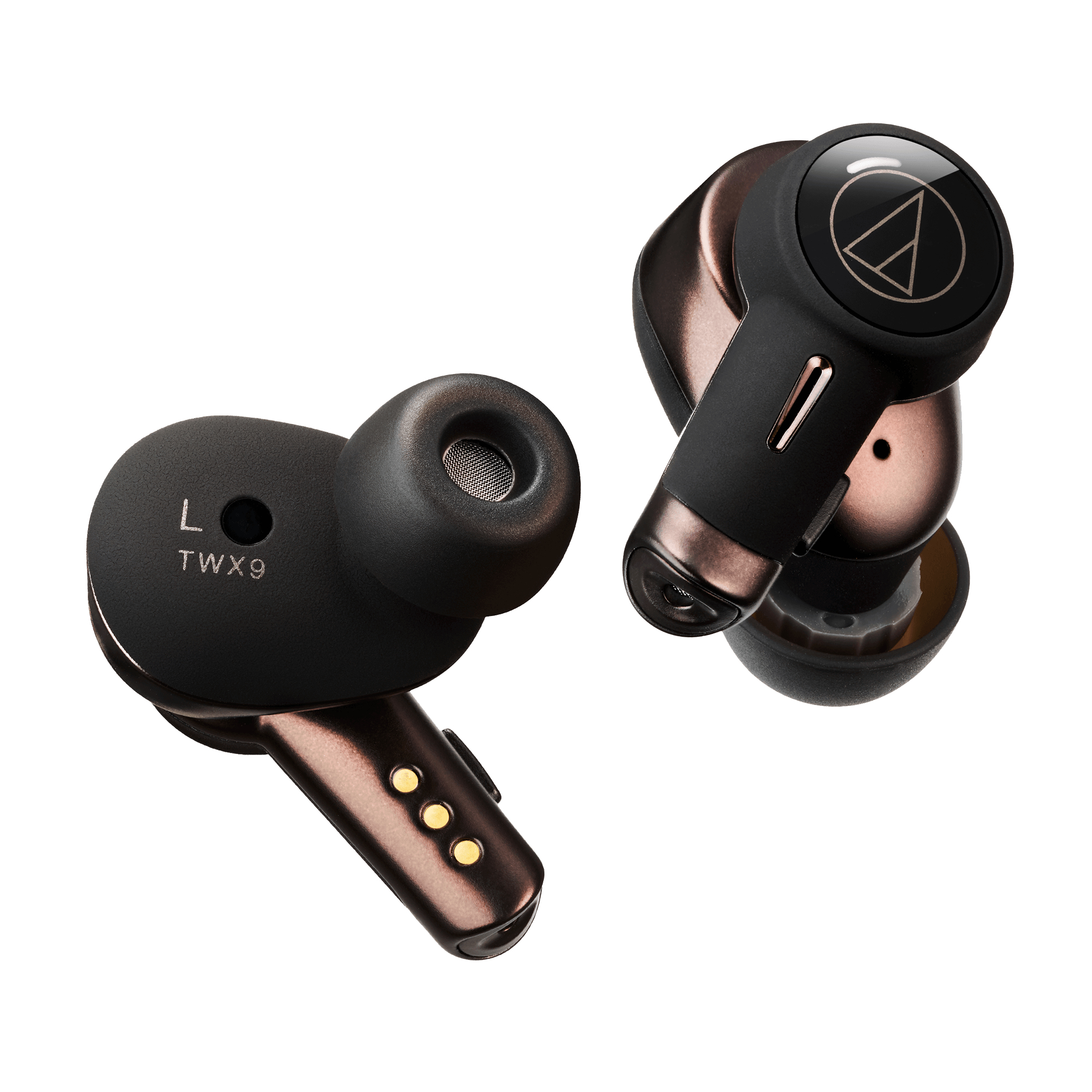 Audio-Technica ATH-TWX9 auricular y casco Auriculares Inalmbrico Dentro de odo Msica Bluetooth Marrn