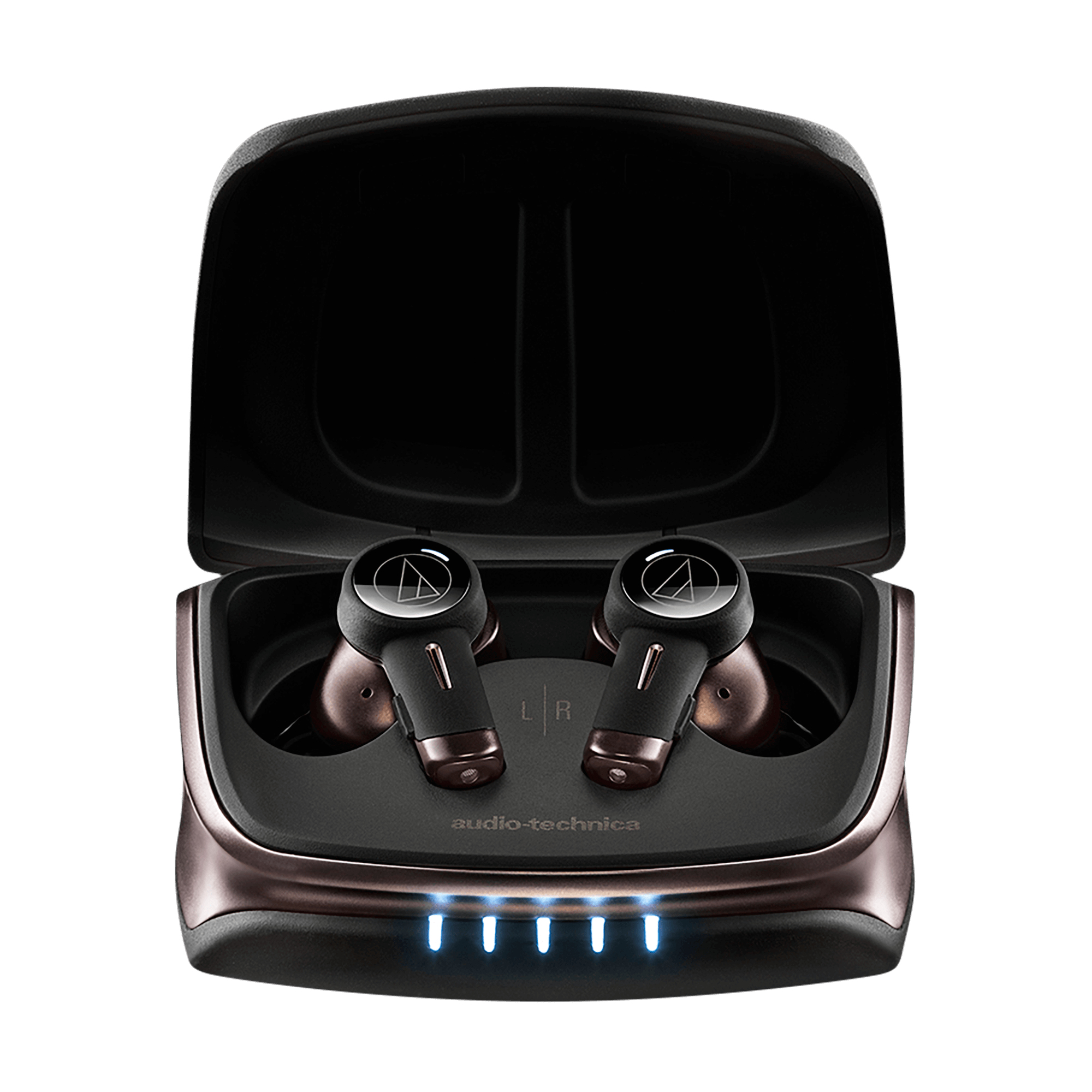 Audio-Technica ATH-TWX9 auricular y casco Auriculares Inalmbrico Dentro de odo Msica Bluetooth Marrn