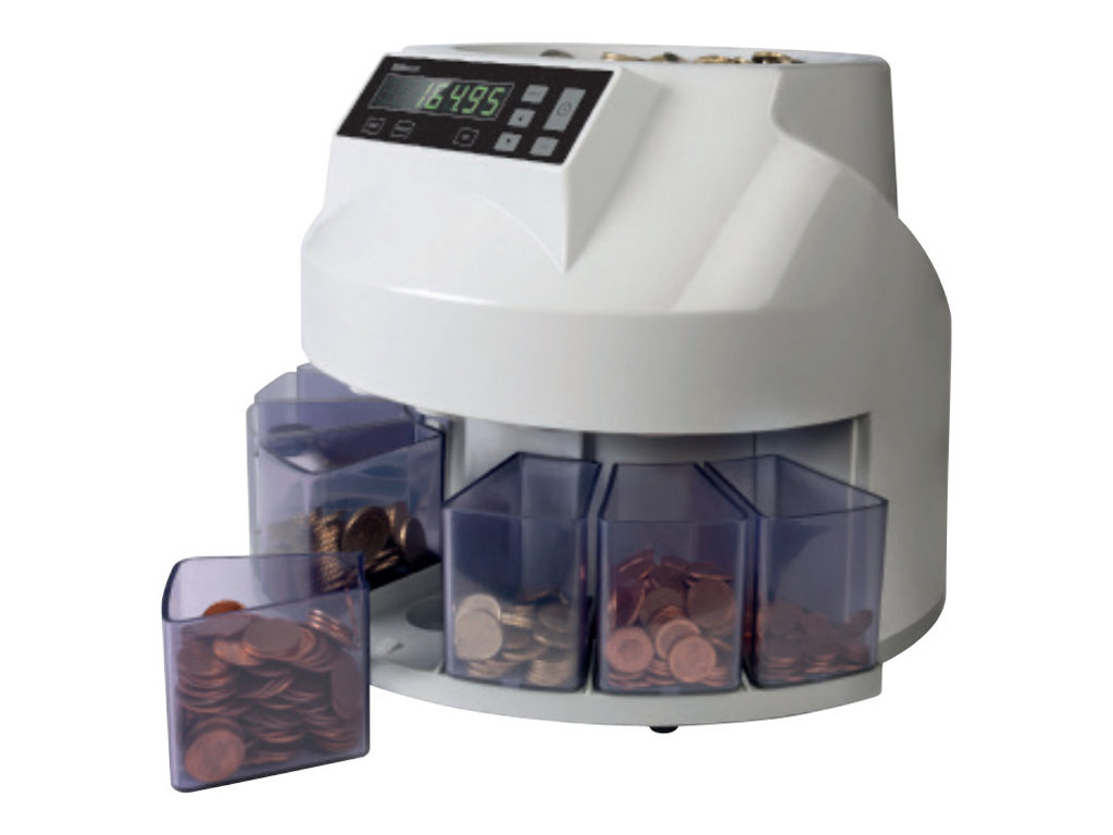 Safescan 1250 Coin counting machine Grey